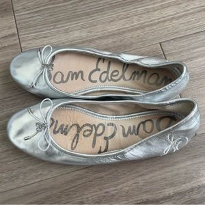Sam Edelman Felicia Ballet Flat Silver